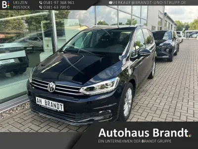 Gebraucht VW Touran Highline 150 PS (110 kW) 2019 Schwarz Van / Kleinbus