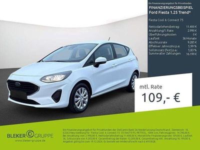 Weiß Gebraucht 2022 Ford Fiesta Cool & Connect Kleinwagen | 13.680 € (Fairer Preis)