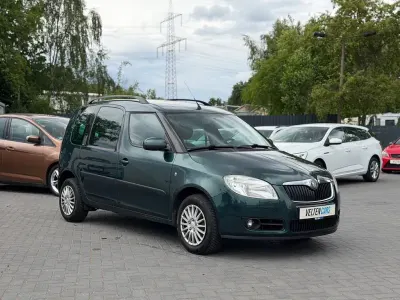 Gebraucht Skoda Roomster Plus Edition 86 PS (63 kW) 2009 Grün Van / Kleinbus
