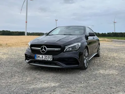 Gebraucht Mercedes CLA45 AMG AMG 381 PS (280 kW) 2018 Schwarz Coupé