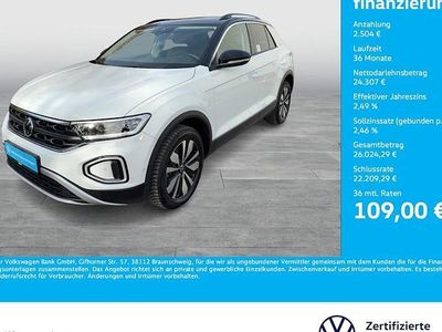 Gebraucht VW T-Roc Goal 150 PS (110 kW) 2025 Weiß SUV
