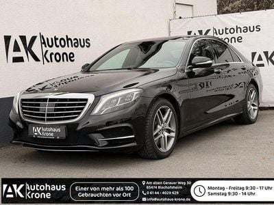 Obsidianschwarz metalliclack Gebraucht 2016 Mercedes S350 AMG line Limousine | 27.990 € (Superpreis)