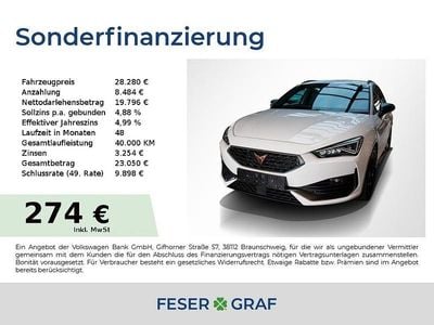 Weiß Gebraucht 2022 Cupra Leon VZ Kombi | 28.280 € (Guter Preis)
