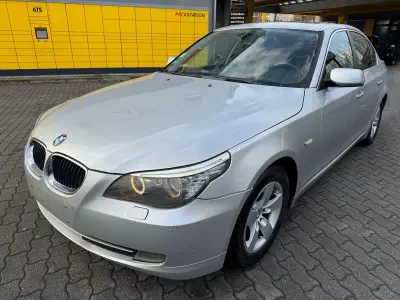 Używany BMW 520 Sport Line 170 KM (125 kW) 2009 Srebrny Sedan/Limuzyna
