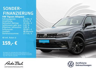 Grau Gebraucht 2021 VW Tiguan Highline SUV | 33.740 € (Etwas zu teuer)