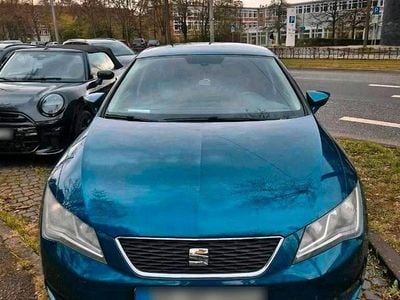 Usata Seat Leon 122 CV (89 kW) 2012 Blu Berlina