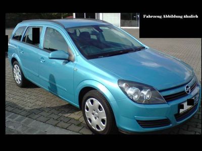 Gebraucht Opel Astra 105 PS (77 kW) 2005 Blau metallic Kombi