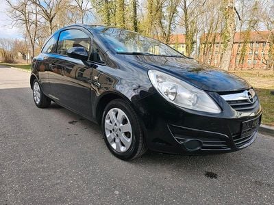 Gebraucht Opel Corsa 80 PS (58 kW) 2009 Rot Kleinwagen