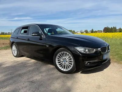 Gebraucht BMW 320 Luxury Line 184 PS (135 kW) 2013 Schwarz Kombi