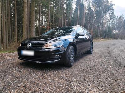 Usata VW Golf VII Allstar 110 CV (80 kW) 2016 Nero Station wagon