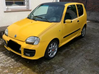 Usata Fiat Seicento Abarth 54 CV (39 kW) 2001 Giallo Utilitaria