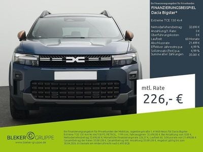 Nouă Dacia Bigster Extreme 131 CP (96 kW) 2026 Albastru SUV
