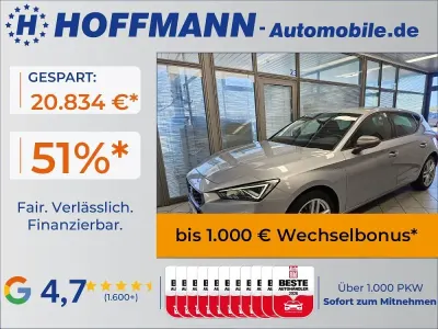 Gebraucht Seat Leon FR 204 PS (150 kW) 2023 Urbansilbermet. (metallic) Limousine