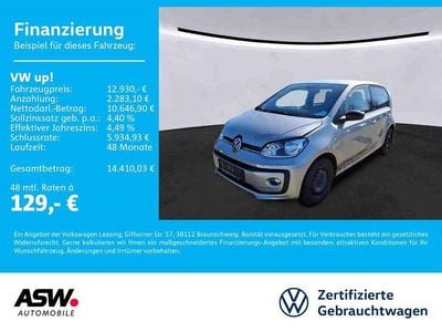 Gebraucht VW up! Active 65 PS (47 kW) 2023 Tungsten silver metallic Kleinwagen