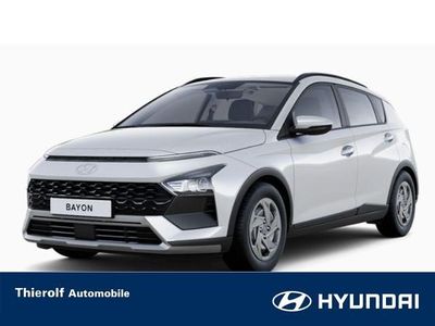 Neu Hyundai Bayon Select 101 PS (74 kW) 2025 Atlas white SUV
