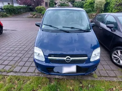 Gebraucht Opel Agila 58 PS (42 kW) 2003 Blau Van / Kleinbus