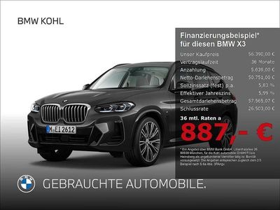 Gebraucht BMW X3 M Sport 245 PS (180 kW) 2024 Grau SUV