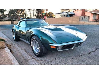 Second-hand Corvette Stingray 364 CP (267 kW) 1971 Verde