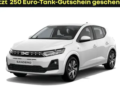 Uusi Dacia Sandero Expression 101 HP (74 kW) 2026 Valkoinen Sedan