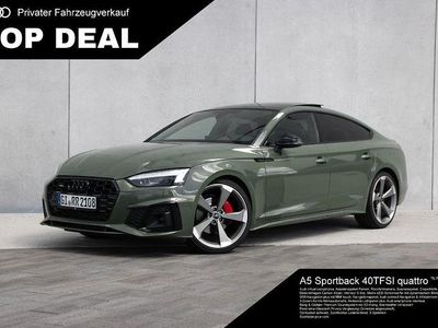 Używany Audi A5 S-Line 204 KM (150 kW) 2022 Zielony Coupe