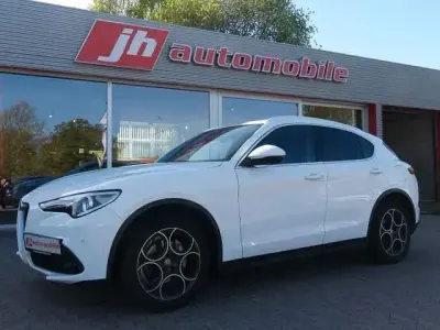 Brugt Alfa Romeo Stelvio Business 190 HK (139 kW) 2020 Hvid SUV