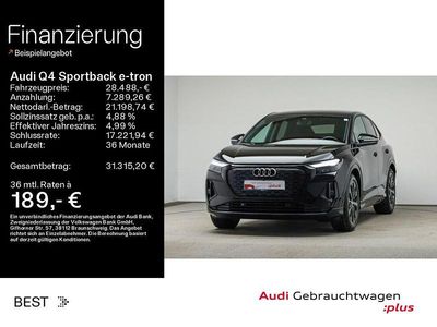 Gebraucht Audi e-tron S-Line 125 kW (170 PS) 2022 Mythosschwarz metallic (metallic) SUV