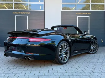 Brugt Porsche 911 Carrera 4S Cabriolet 400 HK (294 kW) 2015 Sort Cabriolet