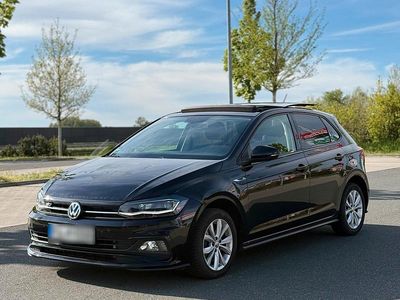 Usata VW Polo R-line 95 CV (69 kW) 2018 Nero Utilitaria