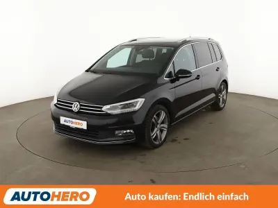 Gebraucht VW Touran Highline 150 PS (110 kW) 2016 Schwarz Van / Kleinbus