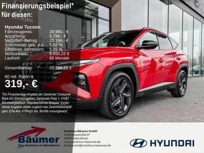 Engine red / sol Gebraucht 2023 Hyundai Tucson Blackline SUV | 28.980 € (Guter Preis)