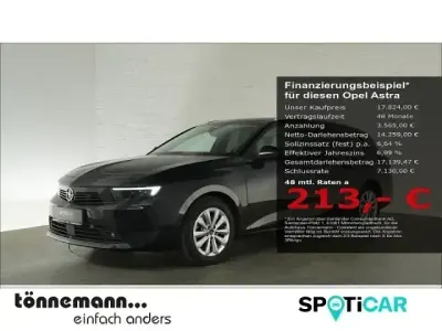 Gebraucht Opel Astra Business Elegance 131 PS (96 kW) 2024 Schwarz Kleinwagen