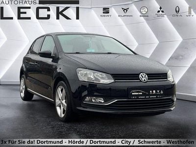 Deep black perleffekt Gebraucht 2015 VW Polo Comfortline Kleinwagen | 11.890 € (Fairer Preis)
