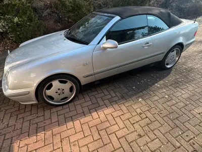 Gebraucht Mercedes CLK320 218 PS (160 kW) 1998 Grau Cabrio