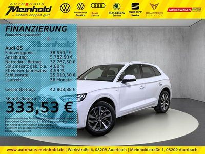 Gletscherweiß metallic Gebraucht 2022 Audi Q5 S-Line SUV | 38.550 € (Guter Preis)