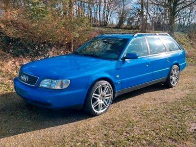 gebraucht Audi A6 C4 Quattro Narago Blau 2.6 l 150 Ps