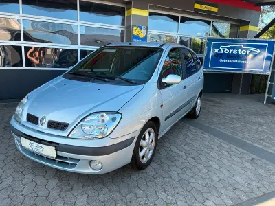 Gebraucht Renault Scénic 107 PS (78 kW) 2001 Blau Van / Kleinbus
