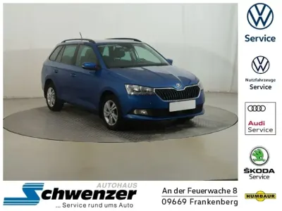 Gebraucht Skoda Fabia 95 PS (69 kW) 2022 Raceblau metallic (metallic) Kleinwagen
