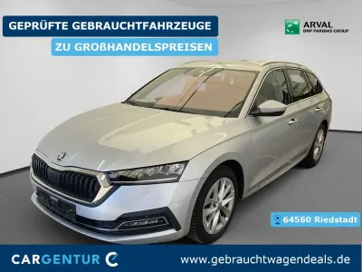 Brugt Skoda Octavia Style 190 HK (139 kW) 2022 Sølv Stationcar