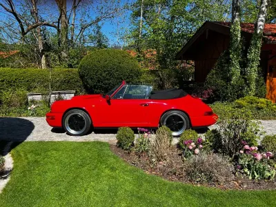 Brugt Porsche 964 250 HK (183 kW) 1991 Rød