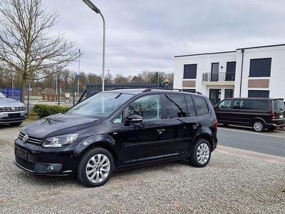 Gebraucht VW Touran Match 105 PS (77 kW) 2013 Schwarz Van / Kleinbus