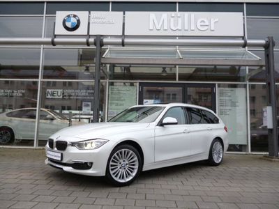 gebraucht BMW 320 dA T. xDrive Luxury Line, Top-Ausst, Service incl.