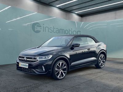 Gebraucht VW T-Roc Cabriolet R-line 150 PS (110 kW) 2024 Schwarz Cabrio
