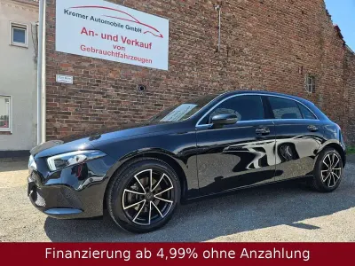 Gebraucht Mercedes A200 Progressive 163 PS (119 kW) 2022 Schwarz Limousine