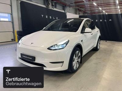 Pearl white multicoat Gebraucht 2022 Tesla Model Y Long Range AWD SUV | 38.500 € (Teuer)