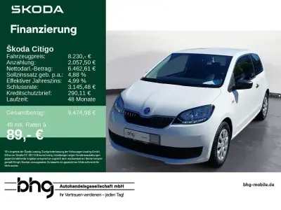 Gebraucht Skoda Citigo Active 60 PS (44 kW) 2019 Weiß Kleinwagen