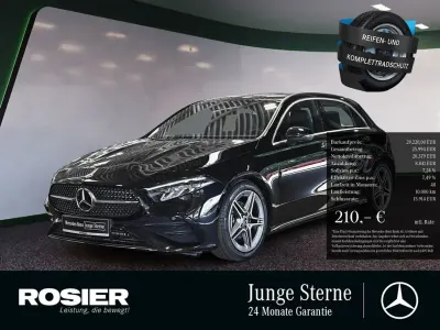 Gebraucht Mercedes A180 Advanced Plus 136 PS (100 kW) 2025 Schwarz / kosmosschwarz Limousine