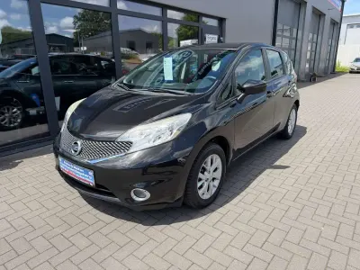 Gebraucht Nissan Note Acenta 80 PS (58 kW) 2014 Schwarz Kleinwagen