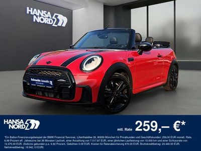 Gebraucht Mini John Cooper Works Cabriolet 136 PS (100 kW) 2021 Rot / chili red Cabrio