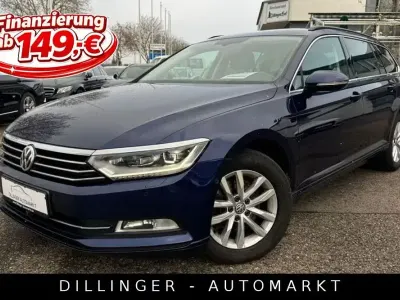 Gebraucht VW Passat 120 PS (88 kW) 2019 Blau Limousine
