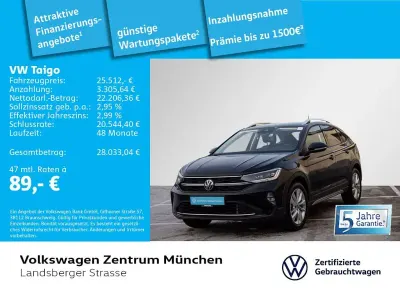 Begagnad VW Taigo Style 150 HK (110 kW) 2025 Svart SUV